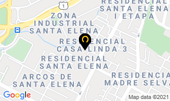 Mapa de Hotel Santa Elena en Antiguo Cuscatlán