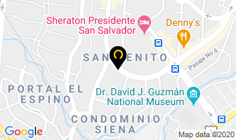 Mapa de Iconos en San Salvador