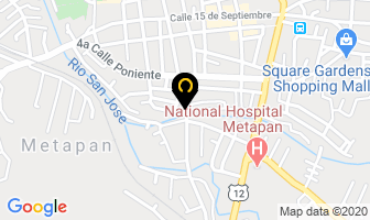 Mapa de Imprenta Metapaneca en Santa Ana