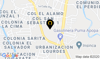Mapa de Inmobiliaria Apopa en Apopa