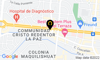 Mapa de Inter Tours en San Salvador