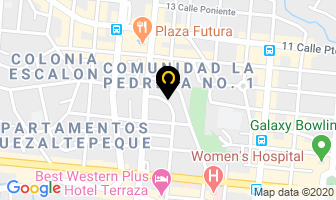 Mapa de Ipesa en San Salvador