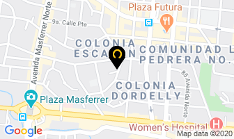 Mapa de Jazfer Spa en San Salvador