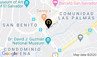 Mapa de Jr Arquitecto en San Salvador