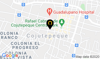 Mapa de La Centro Americana S.a. en Cojutepeque