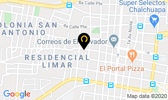Mapa de Laboratorio Clinico Elohim en Chalchuapa
