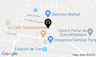 Mapa de Le Cafe en Quezaltepeque
