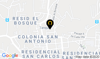 Mapa de Lic. Napoleón Pérez/armando Méndez. Contadores Auditores. en San Salvador