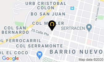 Mapa de Maqui Equipos en Santa Ana