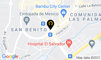Mapa de Masaje en San Salvador