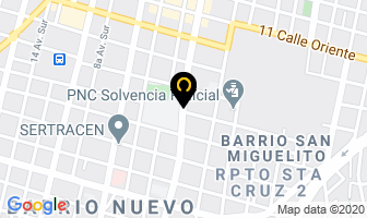 Mapa de Miranda Emilio E. en Santa Ana