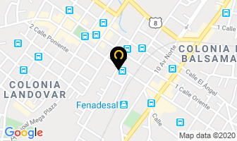 Mapa de Moda Fashion en Sonsonate