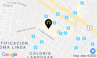 Mapa de Muebles Martinez Sonsonate en Sonsonate