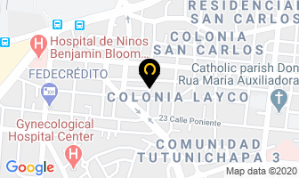 Mapa de Multipart's en San Salvador