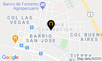 Mapa de Nueva Concepción, Chalatenago en Nueva Concepción