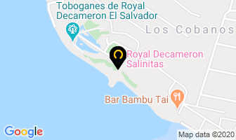 Mapa de Oasis Beach Lodge Salinitas en Acajutla