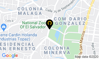 Mapa de Ofiservice en San Salvador