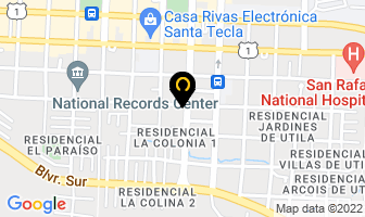 Mapa de Oncomedic en Santa Tecla