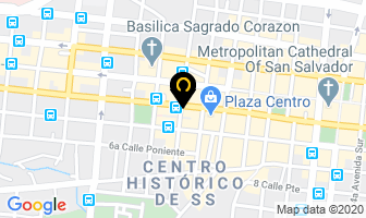 Mapa de Optica Crystal en San Salvador