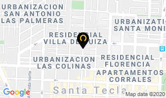 Mapa de Parroquia Inmaculada ConcepciÓn en Santa Tecla
