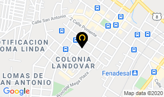 Mapa de PastelerÍa Juanita en Sonsonate
