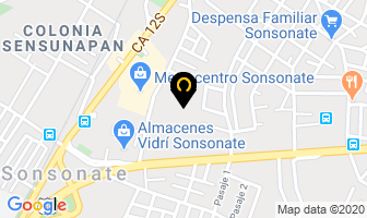 Mapa de Pipas Sonsonatecas en Sonsonate