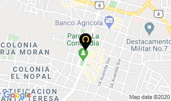 Mapa de Restaurante Las Mixtas en Ahuachapán
