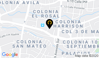 Mapa de Solaires Castillo en Sonsonate
