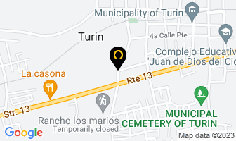 Mapa de Tienda Central en San Salvador