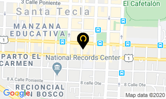 Mapa de Tienda Morena en Santa Tecla