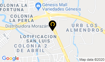 Mapa de Uniplastics en Apopa