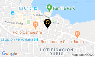 Mapa de Urbano Express en La Unión