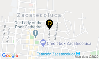 Mapa de Urbano Express en Zacatecoluca