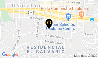 Mapa de Venta De Madera Villalobos en Usulután