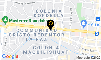 Mapa de Viajero.com.sv en San Salvador