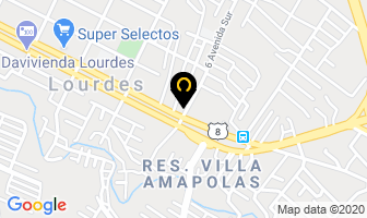 Mapa de Vidrios Lourdes en Lourdes