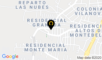 Mapa de Vivero Montecristo en San Salvador