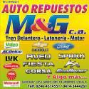 Auto Repuestos M&g, C.a. Rif: J29549223-5