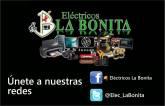Fotos de Electricos La Bonita