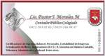 Lic. Pastor Jose Morales