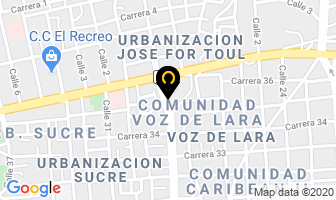 Mapa de 2 Pi C.a en Barquisimeto