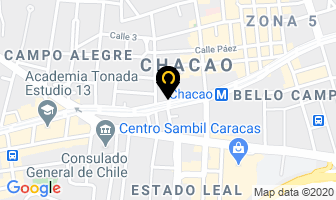 Mapa de A Uno Cauchos en Caracas