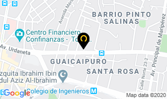 Mapa de Abacasa en Caracas