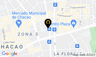 Mapa de Abracadabra en Caracas
