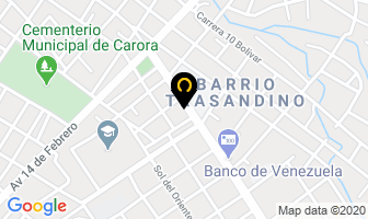 Mapa de Acrìlicos Garcia C.a. en Carora