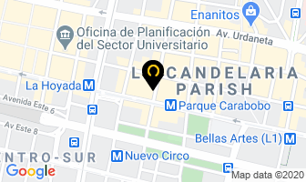 Mapa de Administradora Suarez en Caracas