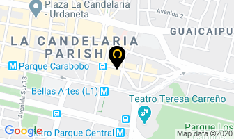 Mapa de Administradora Yuruary C.a. en Caracas