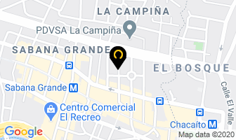 Mapa de Adoro S.l en Caracas