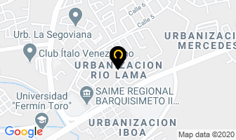 Mapa de Ajm Computación, C.a. en Barquisimeto