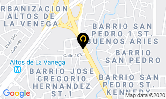 Mapa de ¨ Alcivenca¨ en Maracaibo